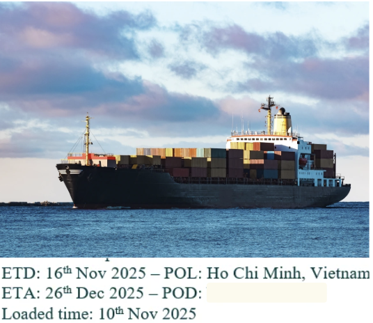 Verify ETD / ETA & Loading Schedule