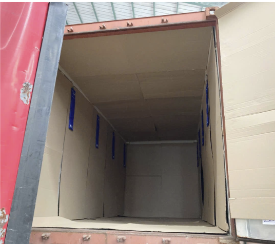 Line Container with Standard Kraft Paper